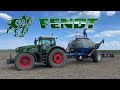 Fendt 933 seeding with a 60 air drill 