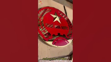 Ngôi sao búa liềm + logo inox thuế nhà nước | Qc Vietnet