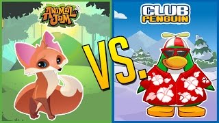 Club Penguin Vs Animal Jam Youtube Club Penguin Vs Animal Jam Youtube