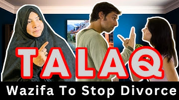 TALAQ | Wazifa to "STOP DIVORCE" | Bring PEACE Back to Your Marriage! | Syeda Roohi Jalal #talaq