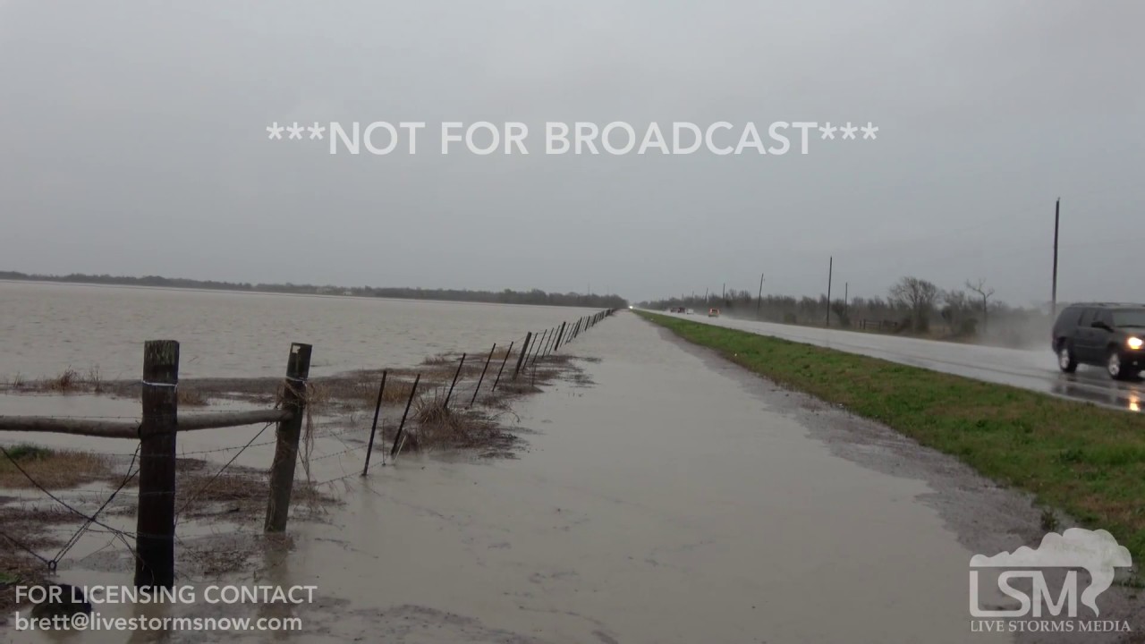 021417 Danbury, Texas Fields Flooded YouTube