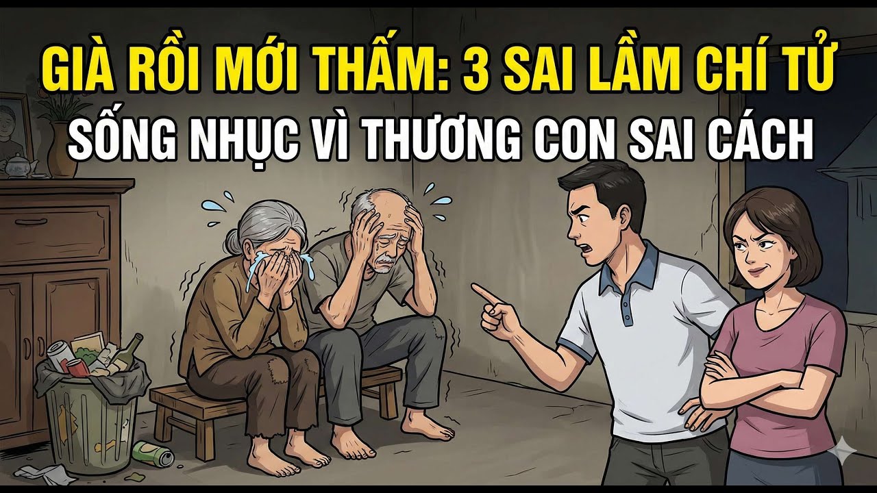 3 Sai lầm khiến Tuổi Già 