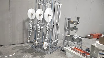 Auto splice paper continuous running paper straw making machine