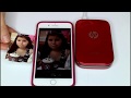 Unboxing and Review of the HP SPROCKET in red... RED HP SPROCKET