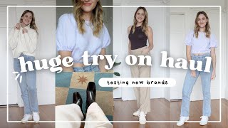 HUGE TRY ON HAUL for my *capsual wardrobe* (in progress) - the best Australian & Kiwi brands by Anna Sophia 319 views 7 months ago 11 minutes, 51 seconds