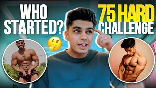 Who Started The 75 Hard Challenge In INDIA? 🥵 | VLOG