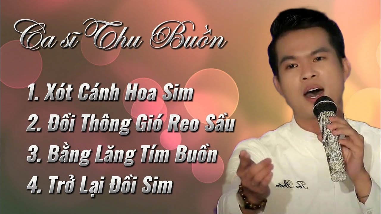 Ca sĩ THU BUỒN Bolero ⚜️ "Tình khúc thơ" đặc sắc nhất của Tác giả TIỀU PHU  (Đăng Trình) ⚜️⚜️⚜️