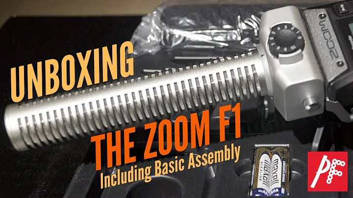 Zoom F1-SP Field Recorder and Shotgun Mic UnBoxing and Assembly