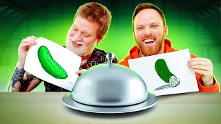 видео: КТО ХУЖЕ НАРИСУЕТ, ТОТ ЭТО СЪЕСТ ЧЕЛЛЕНДЖ ! картинка: КТО ХУЖЕ НАРИСУЕТ, ТОТ ЭТО СЪЕСТ ЧЕЛЛЕНДЖ !