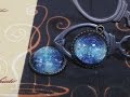 UVﾚｼﾞﾝ、自作半球ﾓｰﾙﾄﾞでGALAXYなﾚｼﾞﾝ作品作るよ(*´▽｀*)　resin