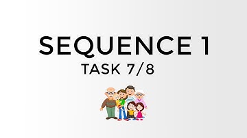 Sequence 1 - Task 7 & 8 - 2 AM ENGLISH CLASS