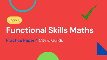 Entry 3 Functional Skills Maths Practice Paper 4 (On the Farm) City and Guilds