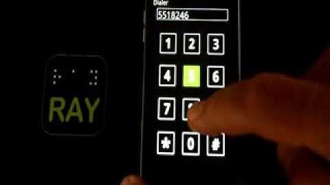 Ray Blind-Accessible Smartphone - MaxiAids.com