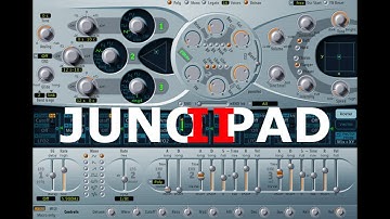 How to make Juno Synth Pad with ES2 from start to finish - Logic Pro X Tutorial