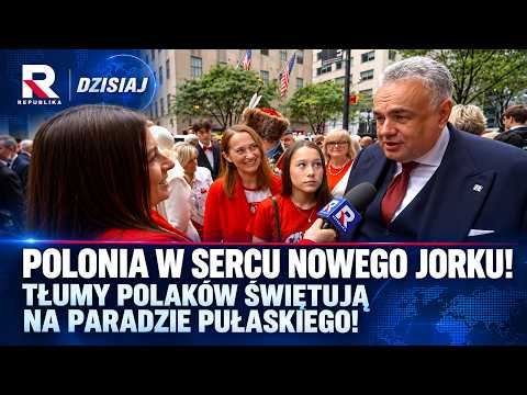 POLONIA IN THE HEART OF NEW YORK! CROWDS OF POLES CELEBRATE AT THE PULASKI PARADE!