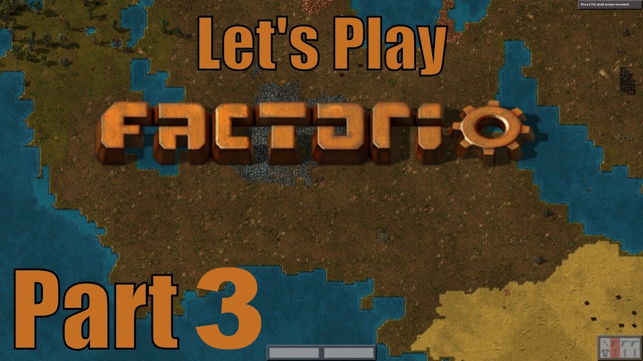 Let's Play Factorio Part 3 : Main Lane - YouTube