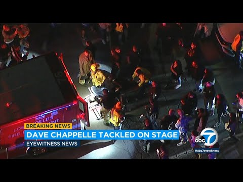 Dave Chappelle tackled on stage at Hollywood Bowl in LA | ABC7