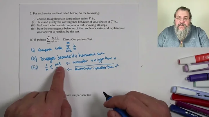 Calc 2, Exam 3 walkthrough (Spring 2024)