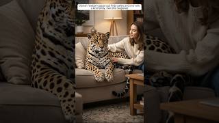 Orphan newborn jaguar cub finds safety and love with a kind family and then.