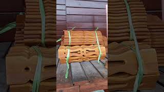 proses pembuatan pagar rumah kayu #kayu #pagarrumah #house #home #kayuulin #kalimantan #indonesia