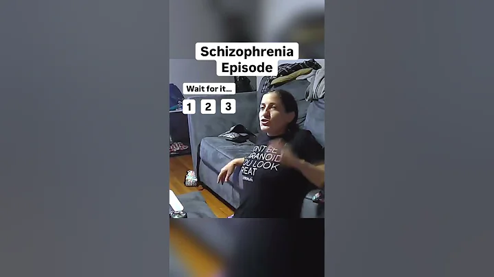 A REAL Schizophrenia episode on camera