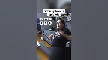 A REAL Schizophrenia episode on camera