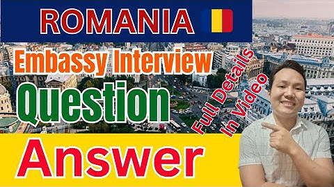 Romania Embassy interview Questions and Answer ❓ raisirvlog