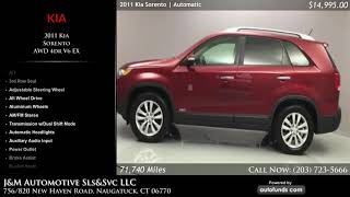 Used 2011 Kia Sorento | J&M Automotive Sls&Svc LLC, Naugatuck, CT