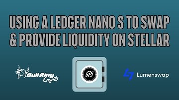 Using A Ledger Nano with Stellar Network