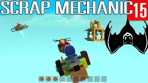 Scrap Mechanic Maniacs 15 "Super Stability Glitch Hover Craft Concepts"