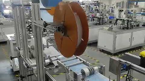 Automatic inner earloop mask making machine
