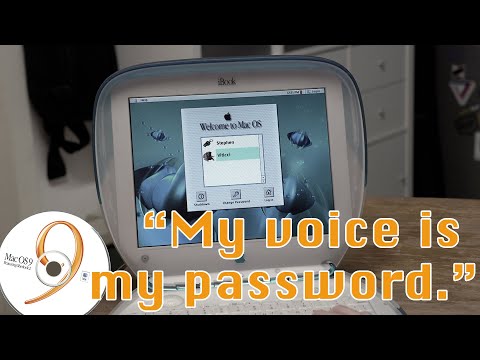 Voice Passwords on Mac OS