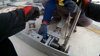 [ERECTION] 2ND SUPPORT PASSENGER HOIST 🛗 | SAME PROCEDURE PREPARATION SAFETY PRACTICE 