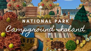 OUTDOORSY NATIONAL PARK ISLAND TOUR | Animal Crossing New Horizons