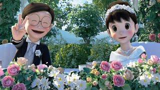 Qubool Hai 💕🌹👑 Nobita Shizuka Wedding Special ❤️ #nobita #shizuka #love #status