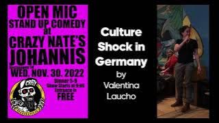 Valentina Laucho - Open Mic Stand Up Comedy in English - Nuremberg November 2022