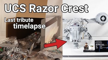 Building timelapse - official LEGO UCS Razor Crest