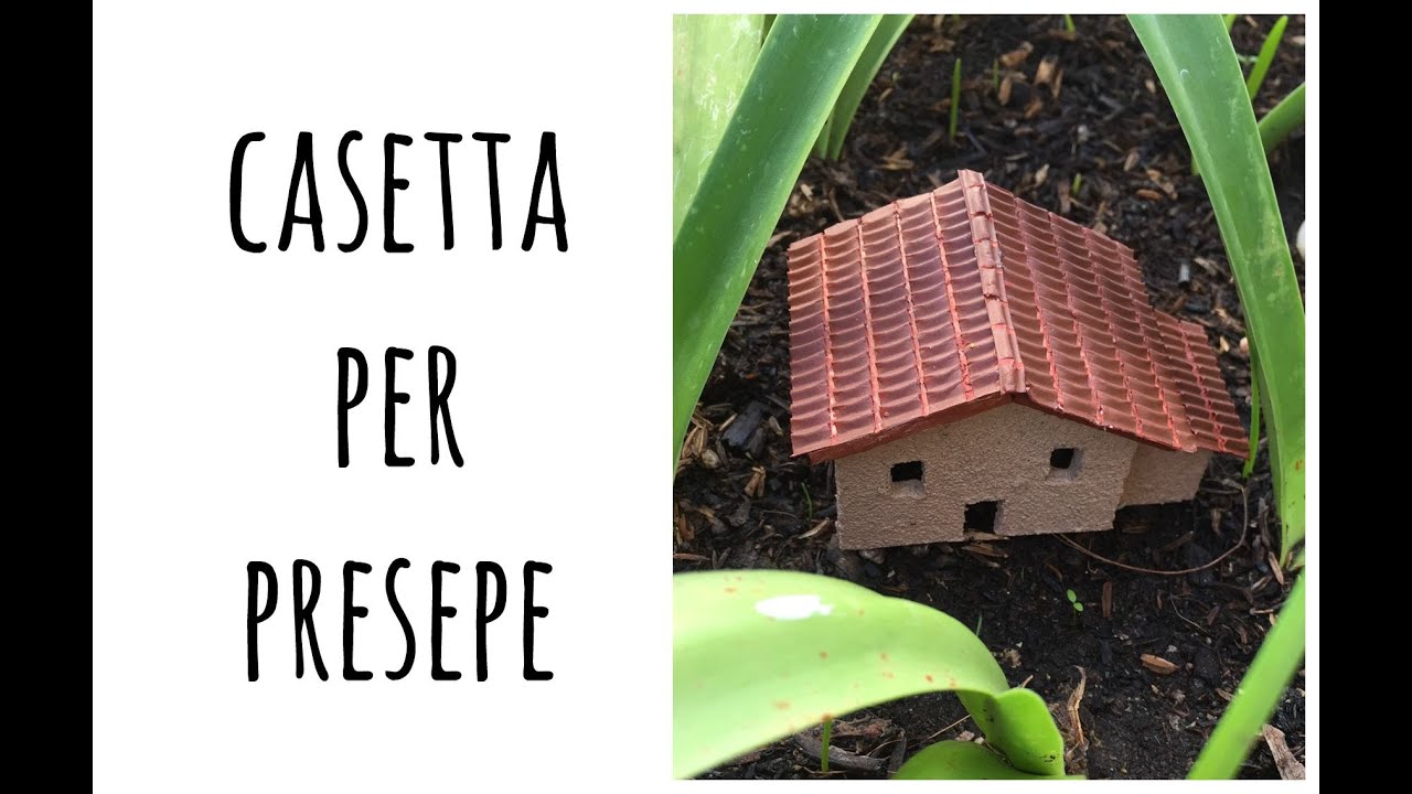 Come fare una casetta per il presepe ( natale/modellistica) arte per ... Come costruire una casa in miniatura