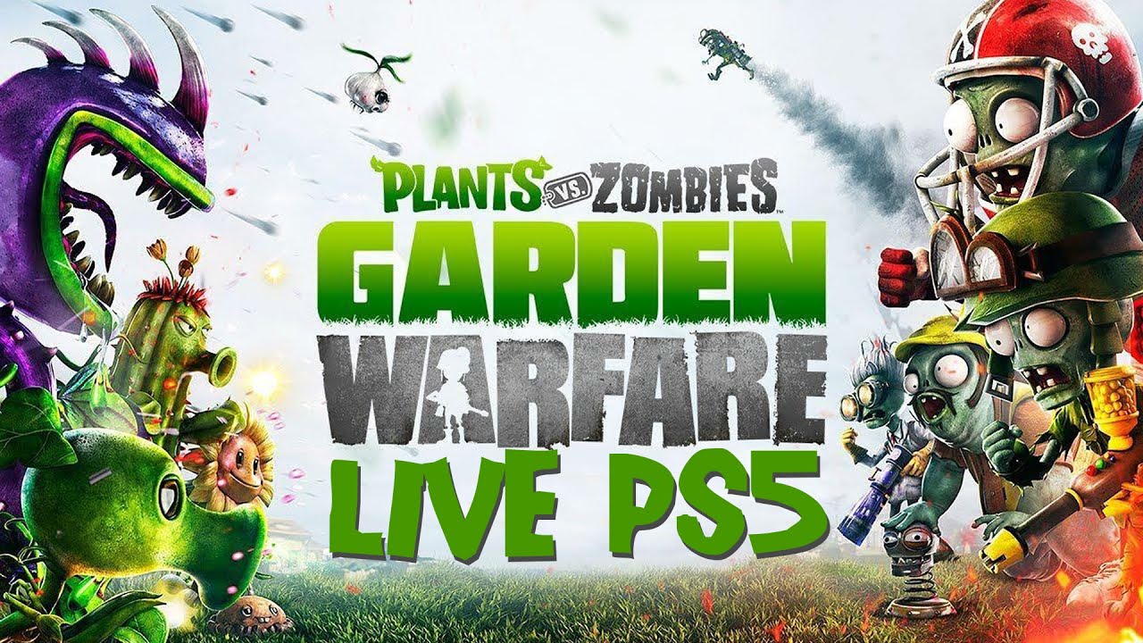 Plants vs Zombies Garden Warfare on PS5 [4K Video] 