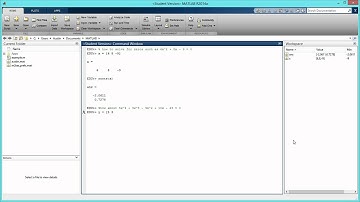 How to Solve Polynomial Equations in MATLAB. [HD]