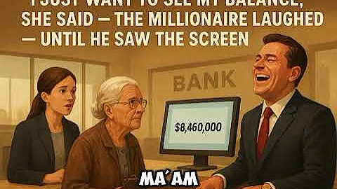 I Just Want to See My Balance,” She Said — The Millionaire Laughed… Until He Saw the Screen