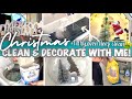 🎄 CHRISTMAS CLEAN AND DECORATE WITH ME 2021 | CHRISTMAS CLEAN WITH ME, DECLUTTER + OVEN DEEP CLEAN✨