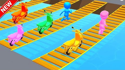 Shape Shifting 🏃🚗🚲🛵🚁 🛶🛥️ 🚂  All Levels New Update GamePlay Walkthrough Android,Ios (Level 174-175)