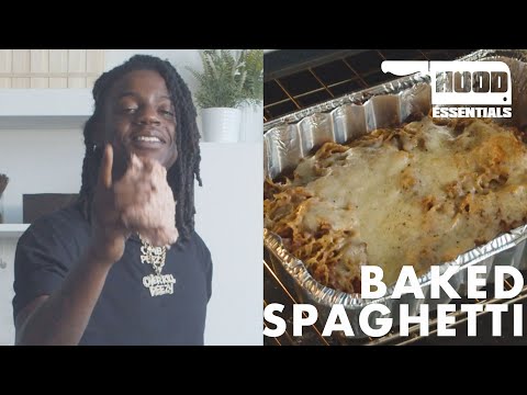 How To Baked Spaghetti (F*ck A Vegetable) | Hood Essentials with OMB Peezy
