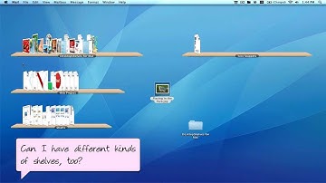 Organizing the desktop with DesktopShelves for Mac