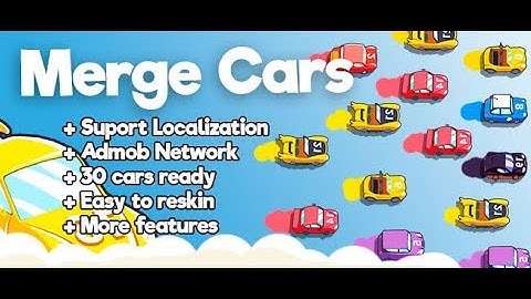 Merge Cars | Car Merger | Unity Source Code for Sale | sellmyapp.com