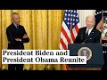 President Biden joins President Obama to Strengthen the Affordable Care Act