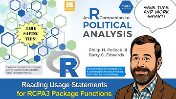 Reading Usage Statements to Quickly Learn How to Use R Functions with RCPA3 Function Example