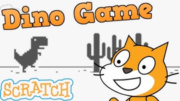HOW TO MAKE THE DINO GAME IN SCRATCH!!!