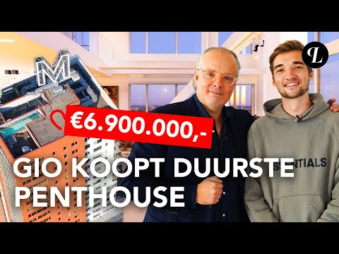 GIO KOOPT DUURSTE PENTHOUSE VAN ROTTERDAM ?6.900.000,-